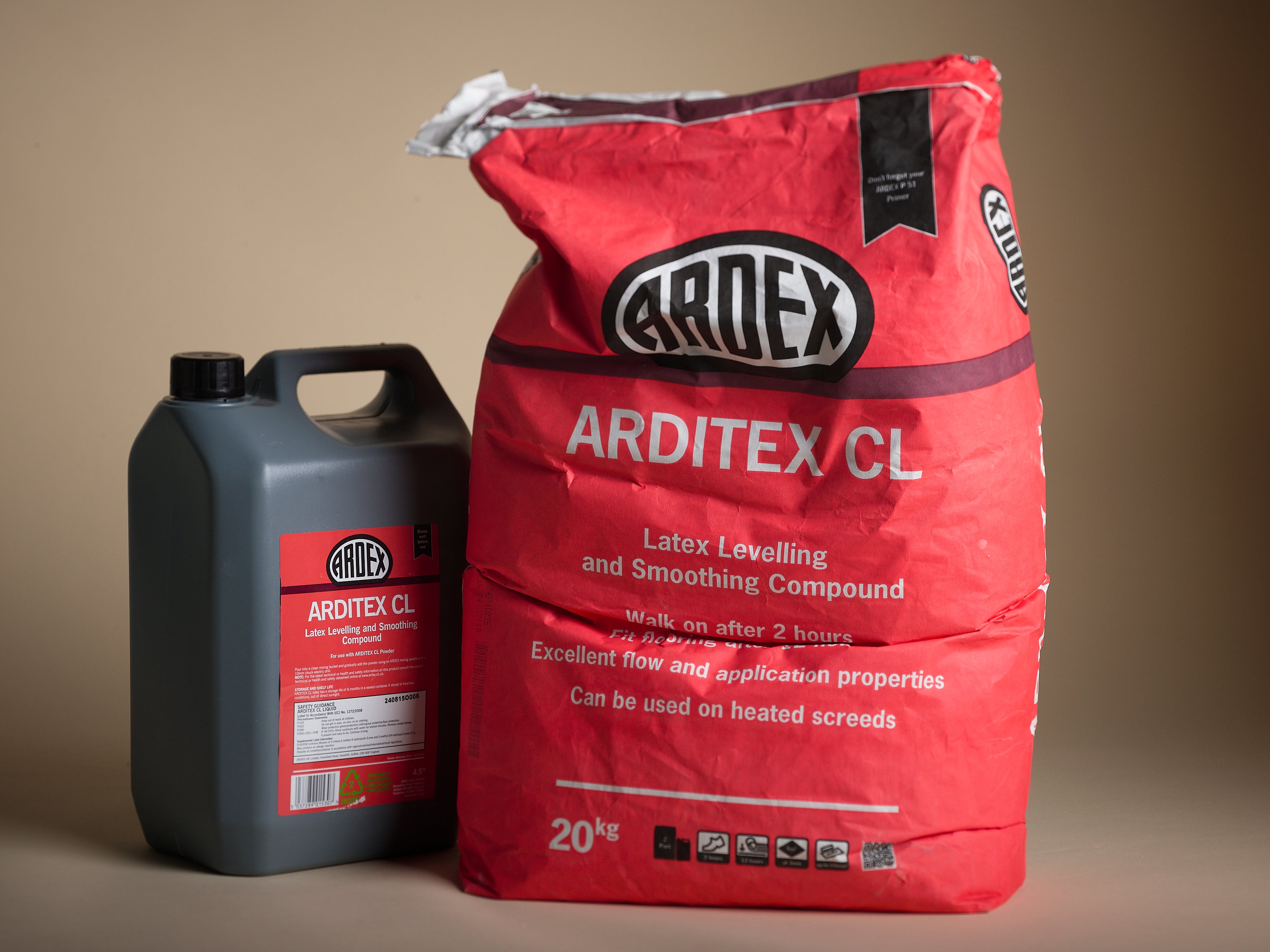 Arditex CL Levelling Compound 20KG/ 4.5L (Bag/Bottle)