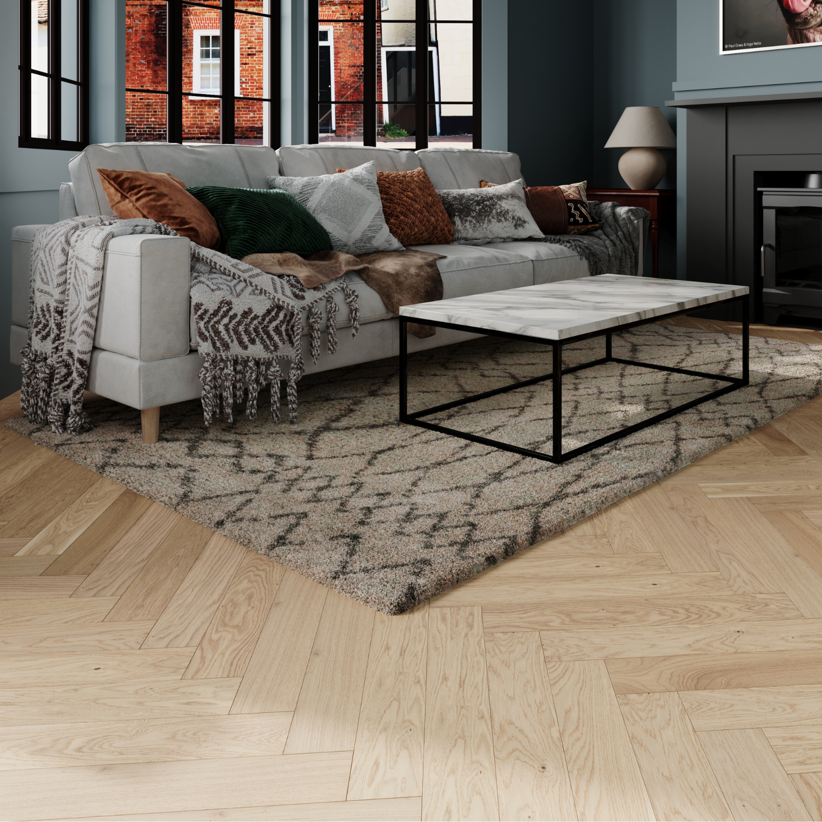 The Pristine Herringbone