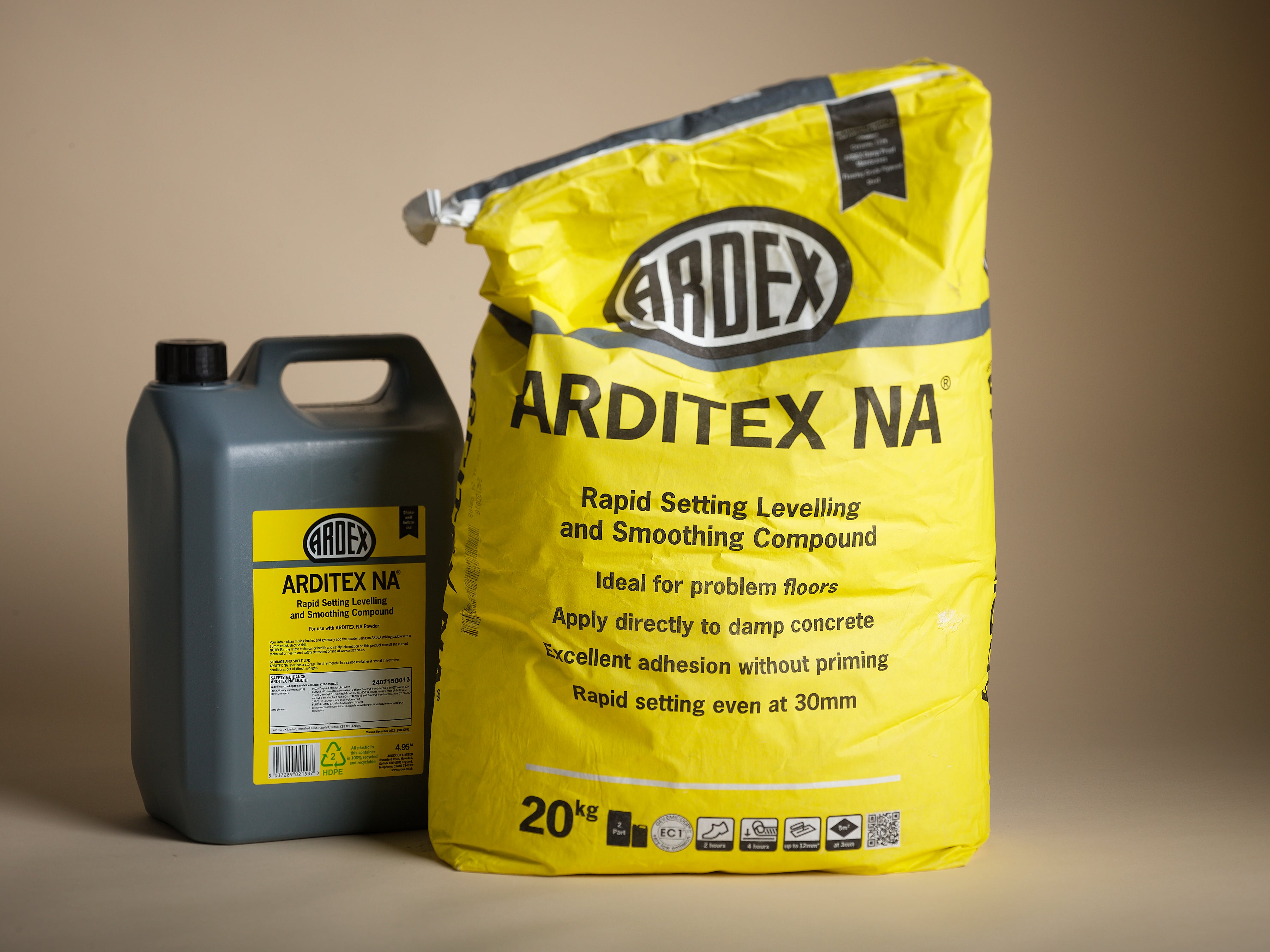 Arditex NA Latex Floor Levelling Compound 20KG/ 4.5L (Bag/Bottle)